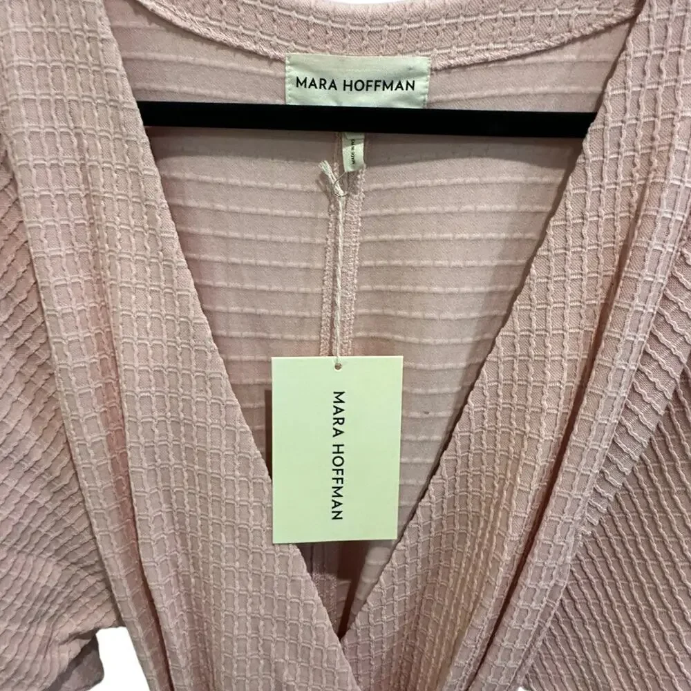 Mara Hoffman Pink Tiffany Dress Sz L NWT - Picture 8 of 9